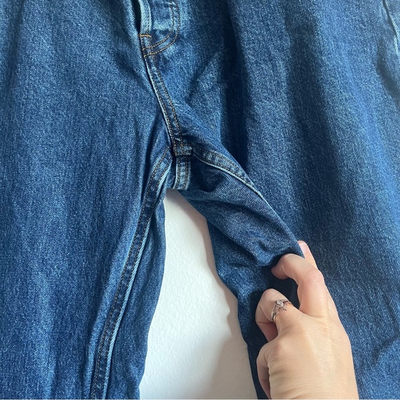 NWT Everlane Curvy '90s Cheeky Straight Jean Crop Size 31 in Deep Atlantic - Picture 7 of 12